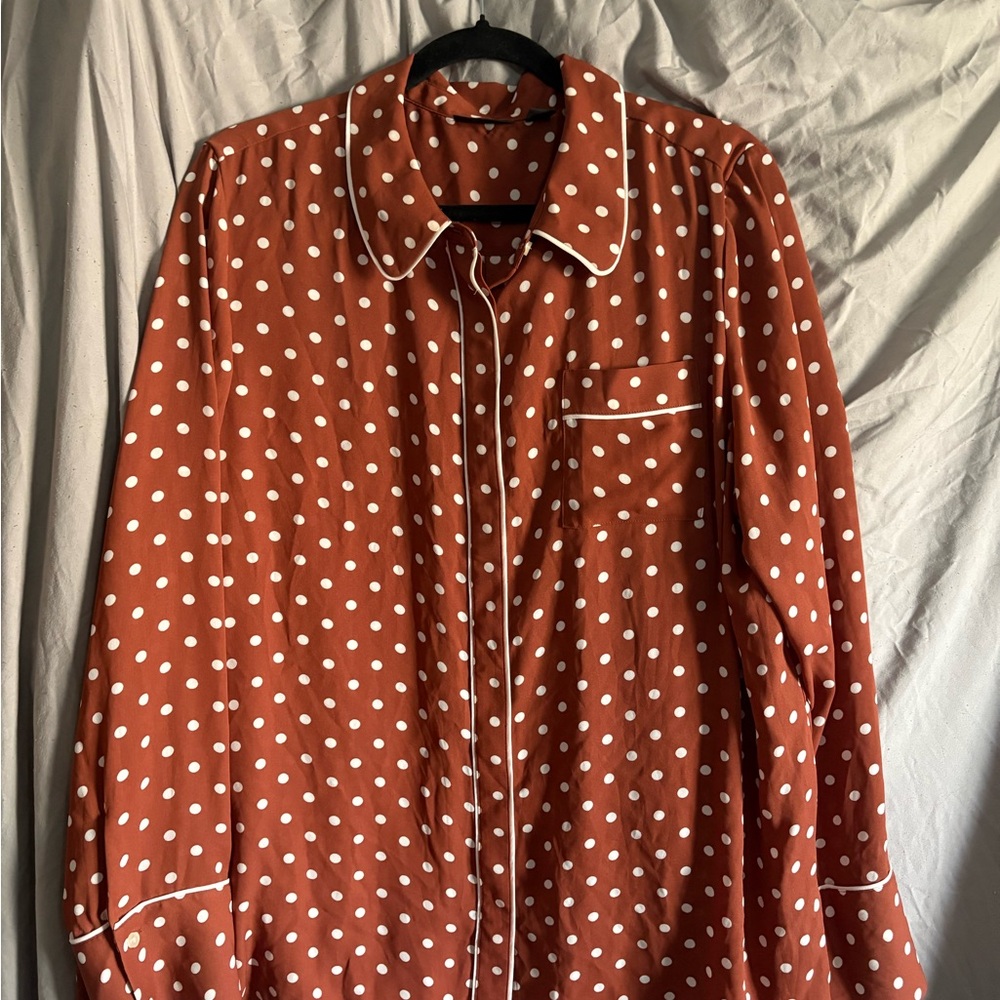 NWOT Halogen x Atlantic Pacific top Size 1X